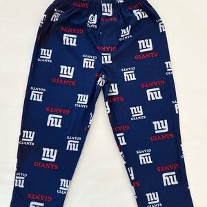 NFL NY Giants Kids Pajama Bottoms - Blue and White